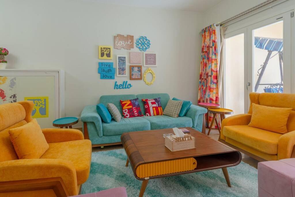 דירה Marina Mosaique 1 Bedroom With Pool View *
